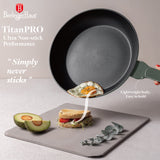 Berlinger Haus 28cm Titan Pro Non-Stick Coating Frypan - Matt Green