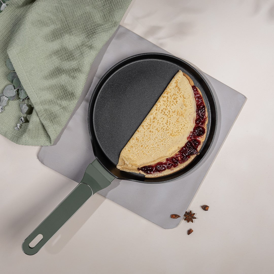 Berlinger Haus 25cm Titan Pro Non-Stick Pancake Pan - Matte Green