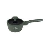 Berlinger Haus 16cm Non Stick Titan Pro Coating Sauce Pan with Lid - Matt Green