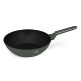 Berlinger Haus 28cm Titan Pro Non-Stick Coating Wok - Matt Green