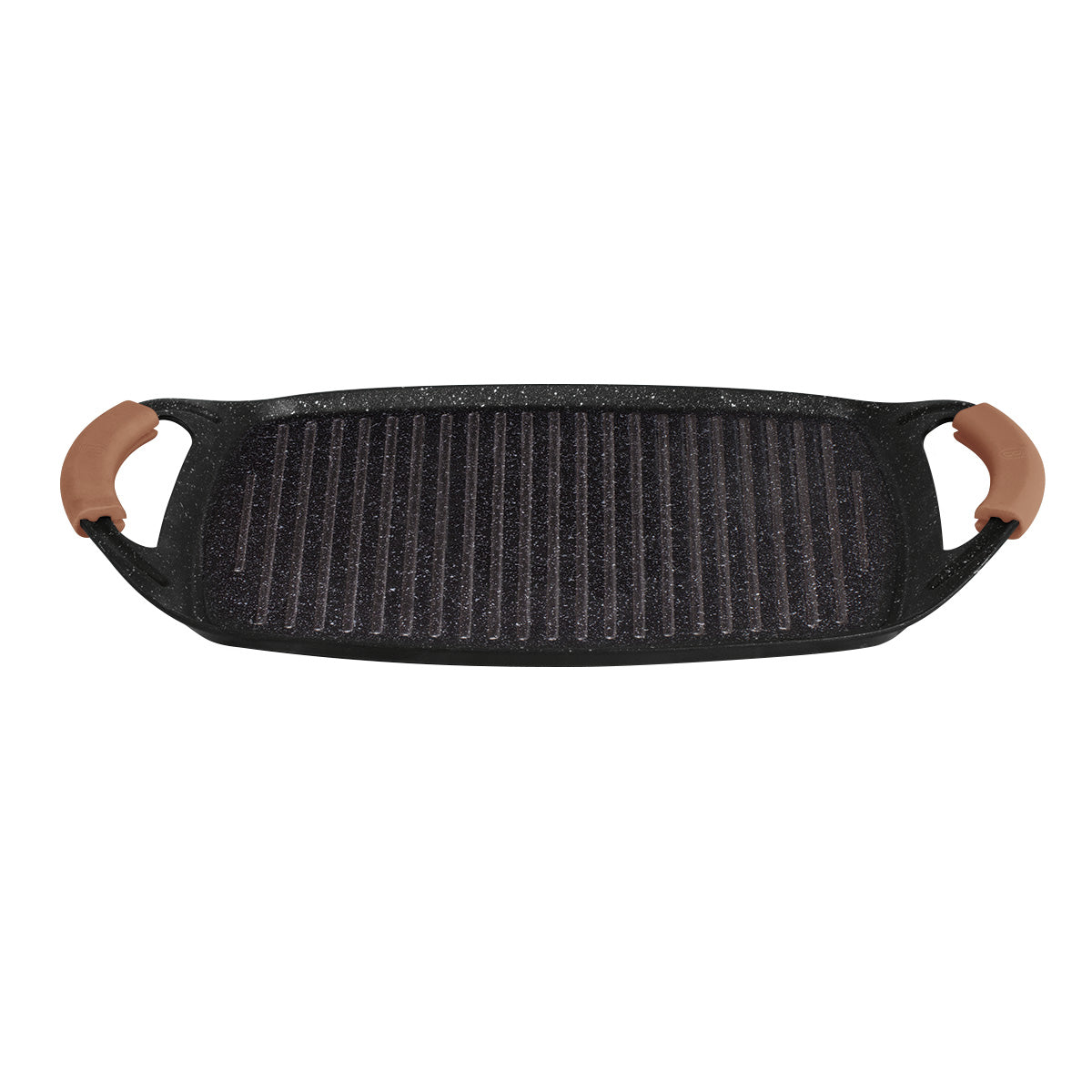 Berlinger Haus 47cm Marble Coating Non-Stick Grill Plate – Rose Gold