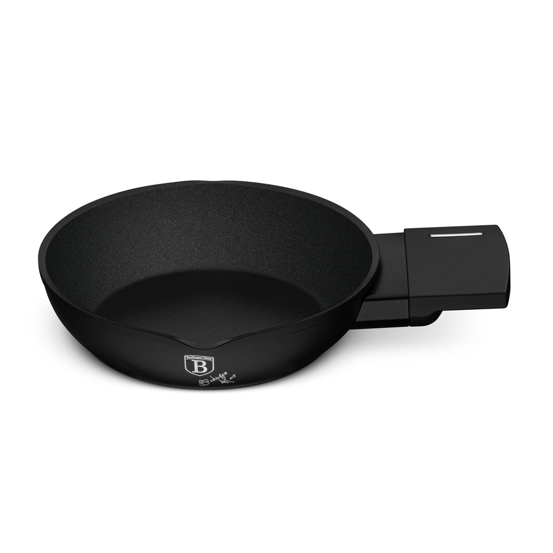 Berlinger Haus 16cm Titan Pro Non-Stick Coating Egg Pan - Matt Black