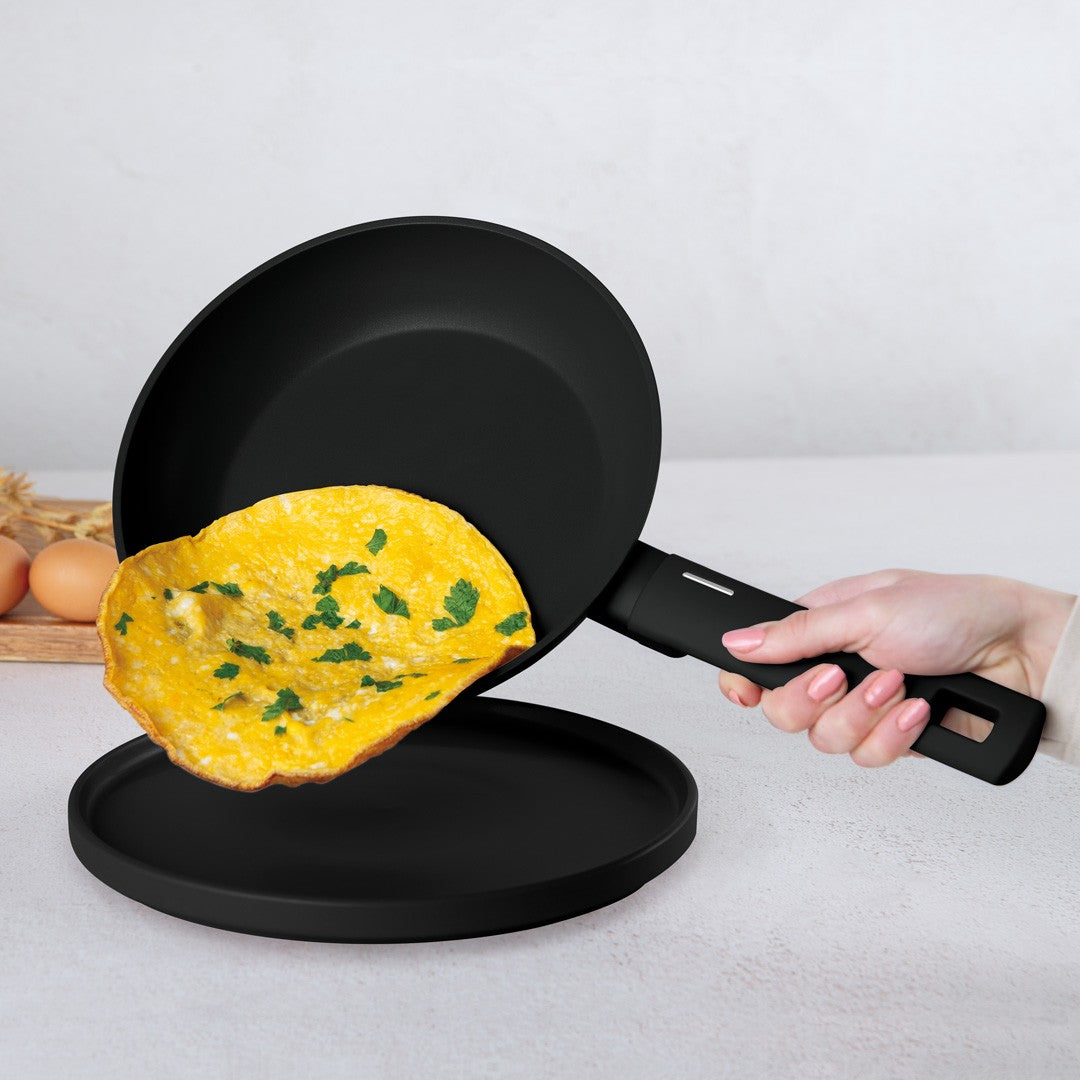 Berlinger Haus 3-Piece Titan Pro Non-Stick Frypan Set - Matte Black