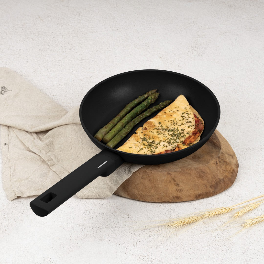 Berlinger Haus 3-Piece Titan Pro Non-Stick Frypan Set - Matte Black