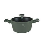 Berlinger Haus 24cm Titan Pro Non-Stick Coating Casserole - Matt Green