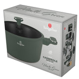 Berlinger Haus 28cm Titan Pro Non-Stick Coating Casserole - Matt Green