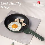 Berlinger Haus 3-Piece Titan Pro Non-Stick Coating Frypan Set - Matt Green