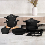 Berlinger Haus 15-Piece Titan Pro Non-Stick Cookware Set - Monaco