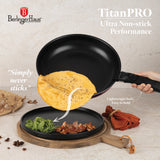 Berlinger Haus 13-Piece Titan Pro Non Stick Coating Oven Safe Cookware Set - Leonardo