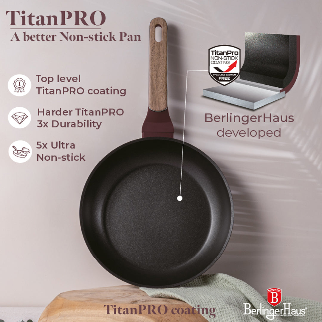 Berlinger Haus 24cm Titan Pro Non-Stick Coating Frypan – Leonardo Nordic