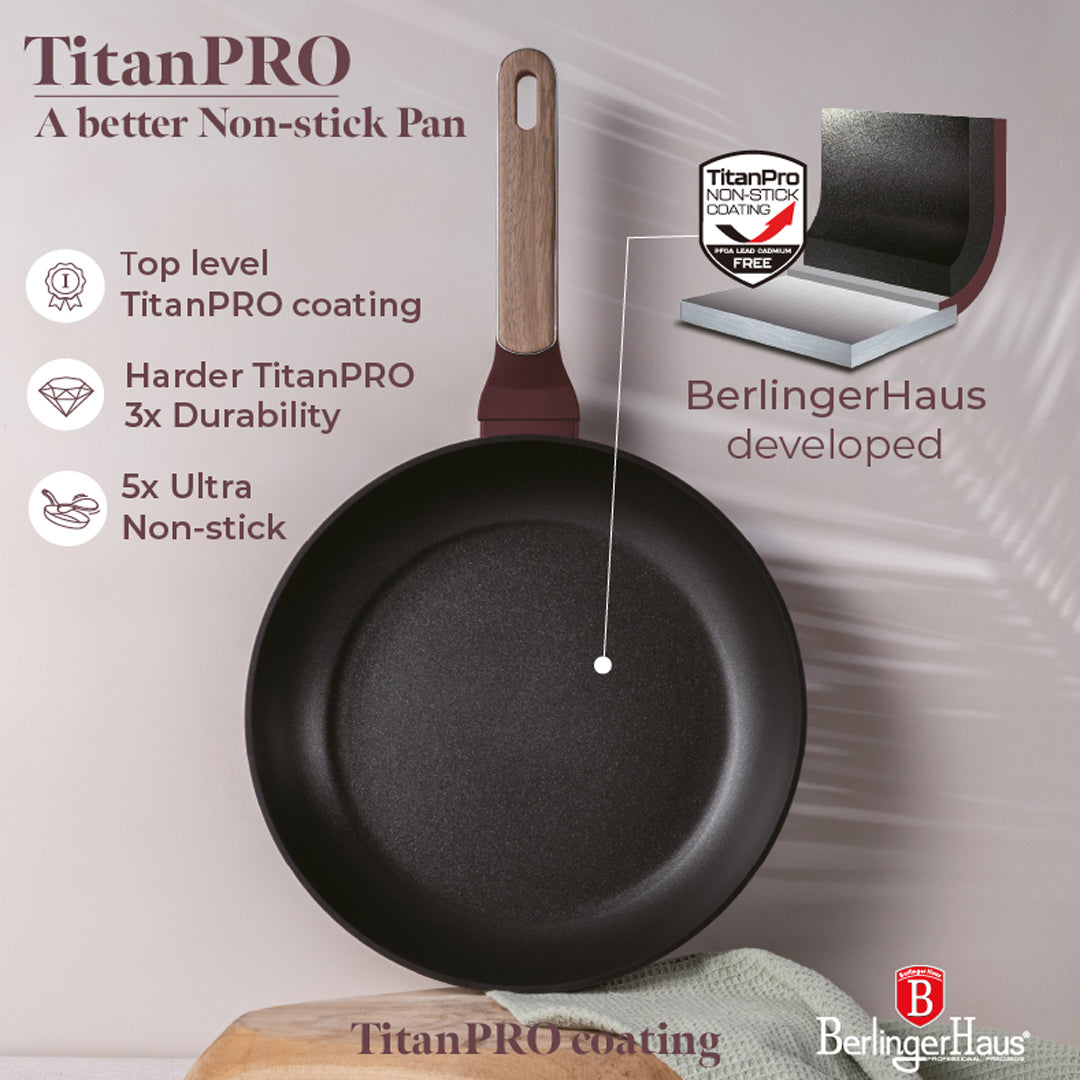 Berlinger Haus 28cm Titan Pro Non-Stick Coating Frypan – Leonardo Nordic