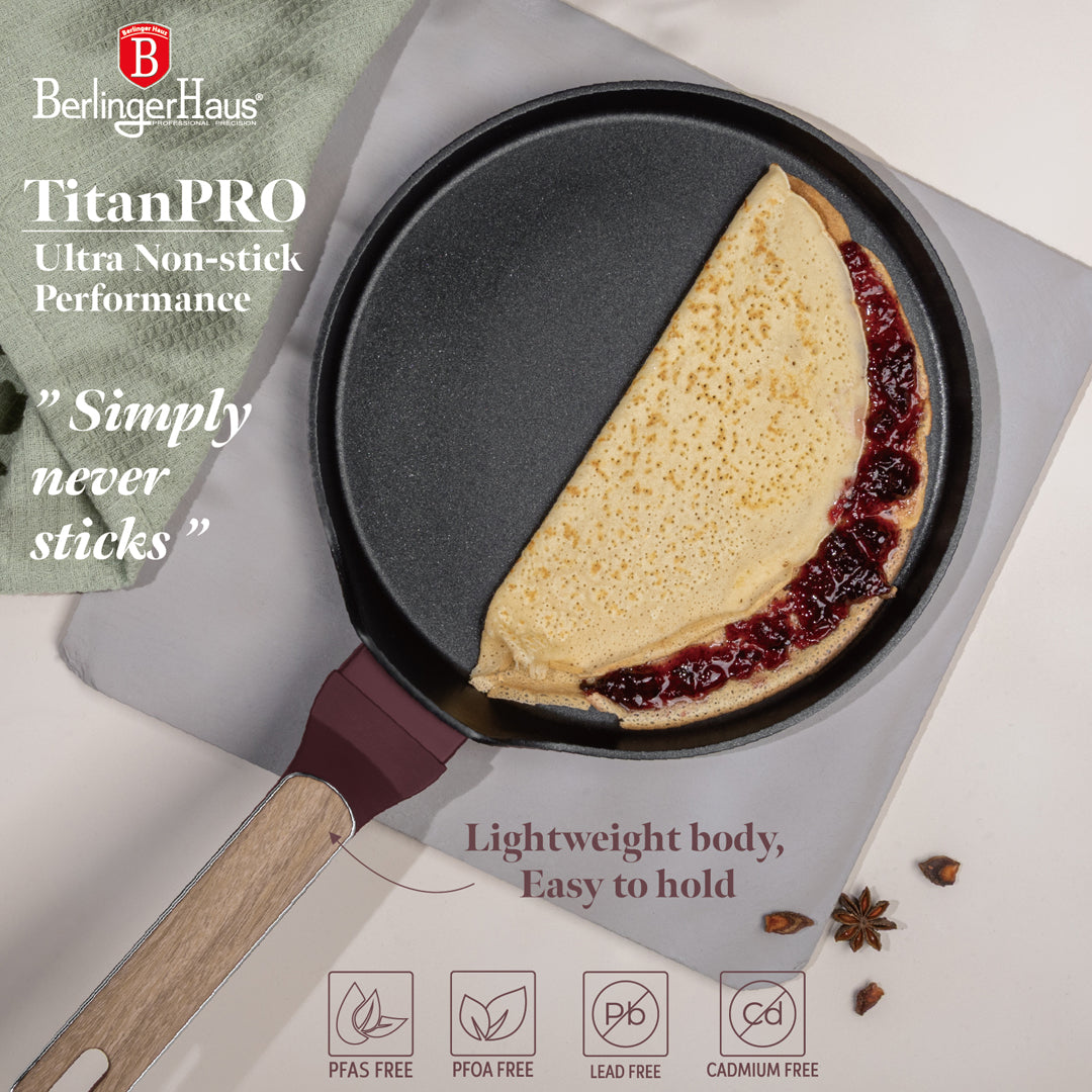 Berlinger Haus 25cm Titan Pro Non-Stick Coating Pancake Pan – Leonardo Nordic