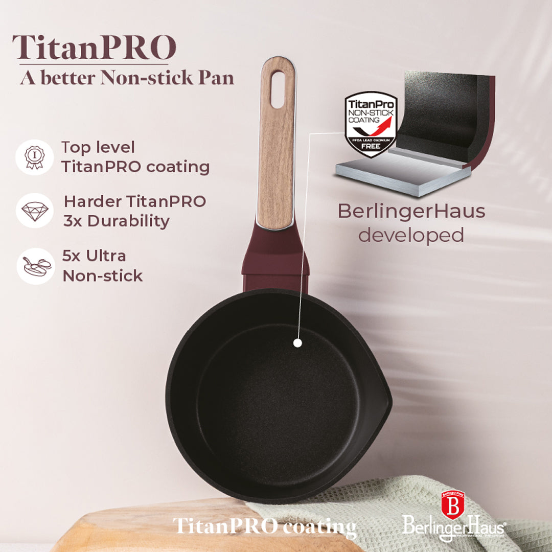 Berlinger Haus 16cm Titan Pro Non-Stick Coating Saucepan – Leonardo Nordic