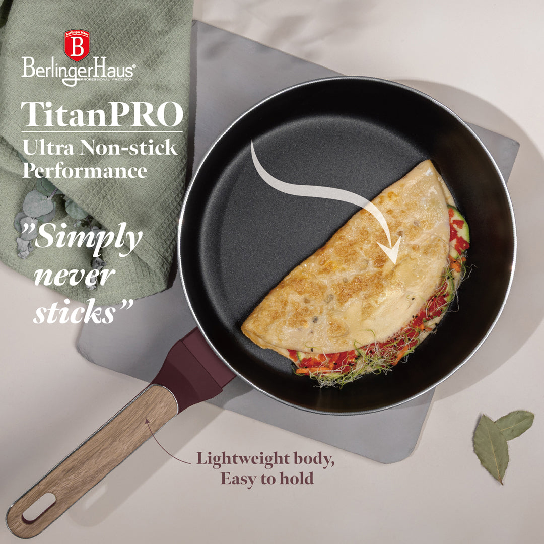 Berlinger Haus 26cm Titan Pro Non-Stick Coating Flip Frypan – Leonardo Nordic