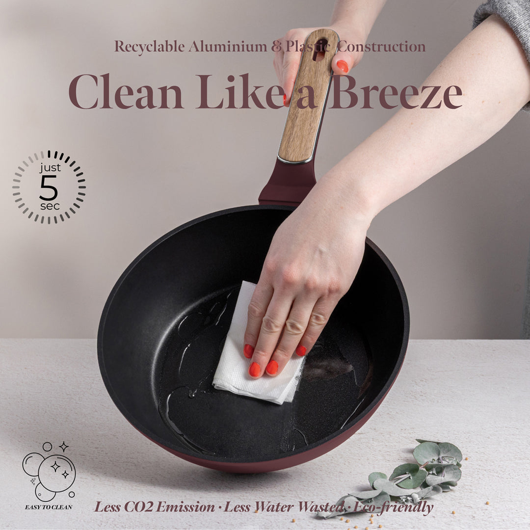 Berlinger Haus 24cm Titan Pro Non-Stick Coating Deep Frypan with Lid – Leonardo Nordic