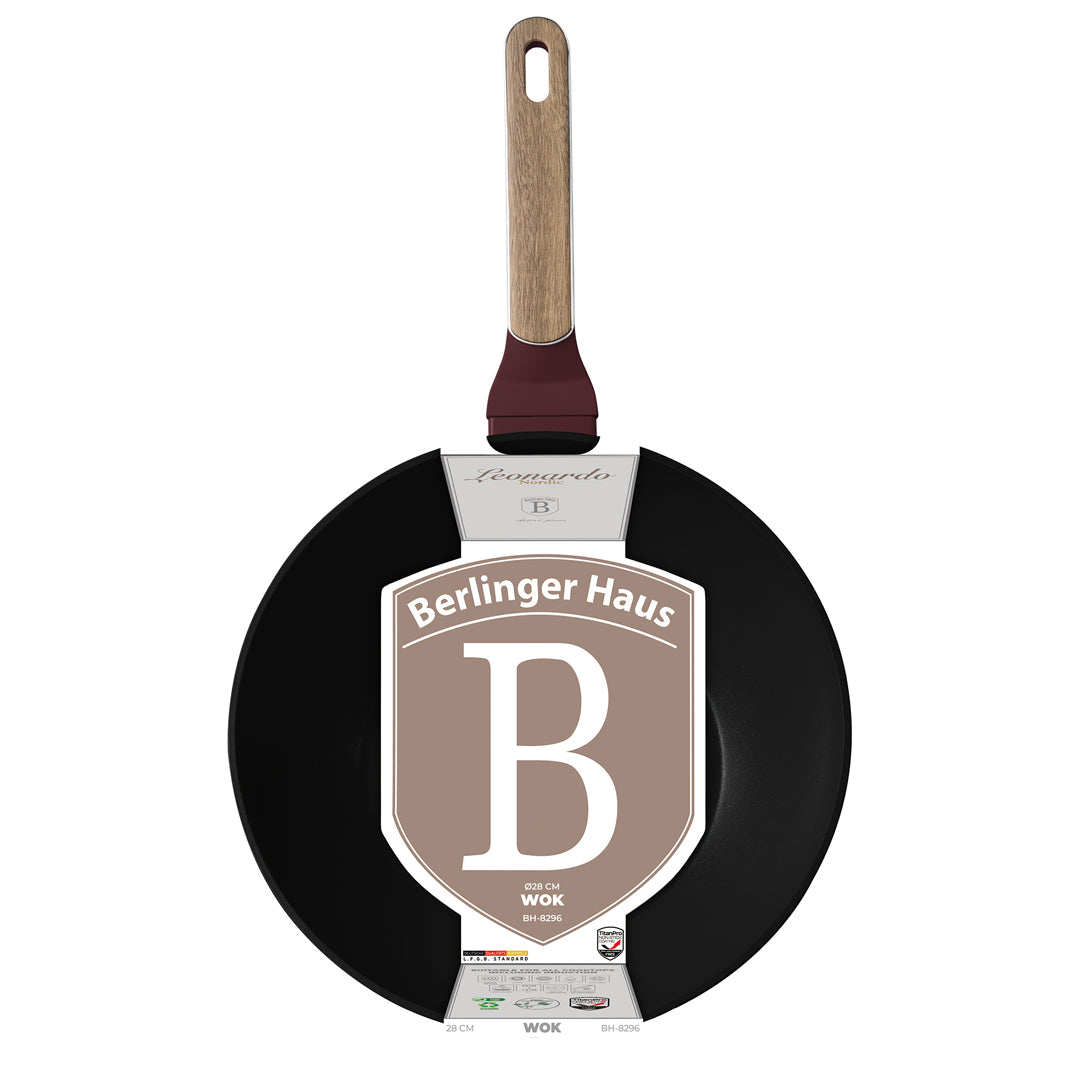 Berlinger Haus 28cm Titan Pro Non-Stick Coating Wok – Leonardo Nordic