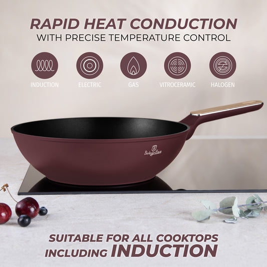 Berlinger Haus 28cm Titan Pro Non-Stick Coating Wok – Leonardo Nordic