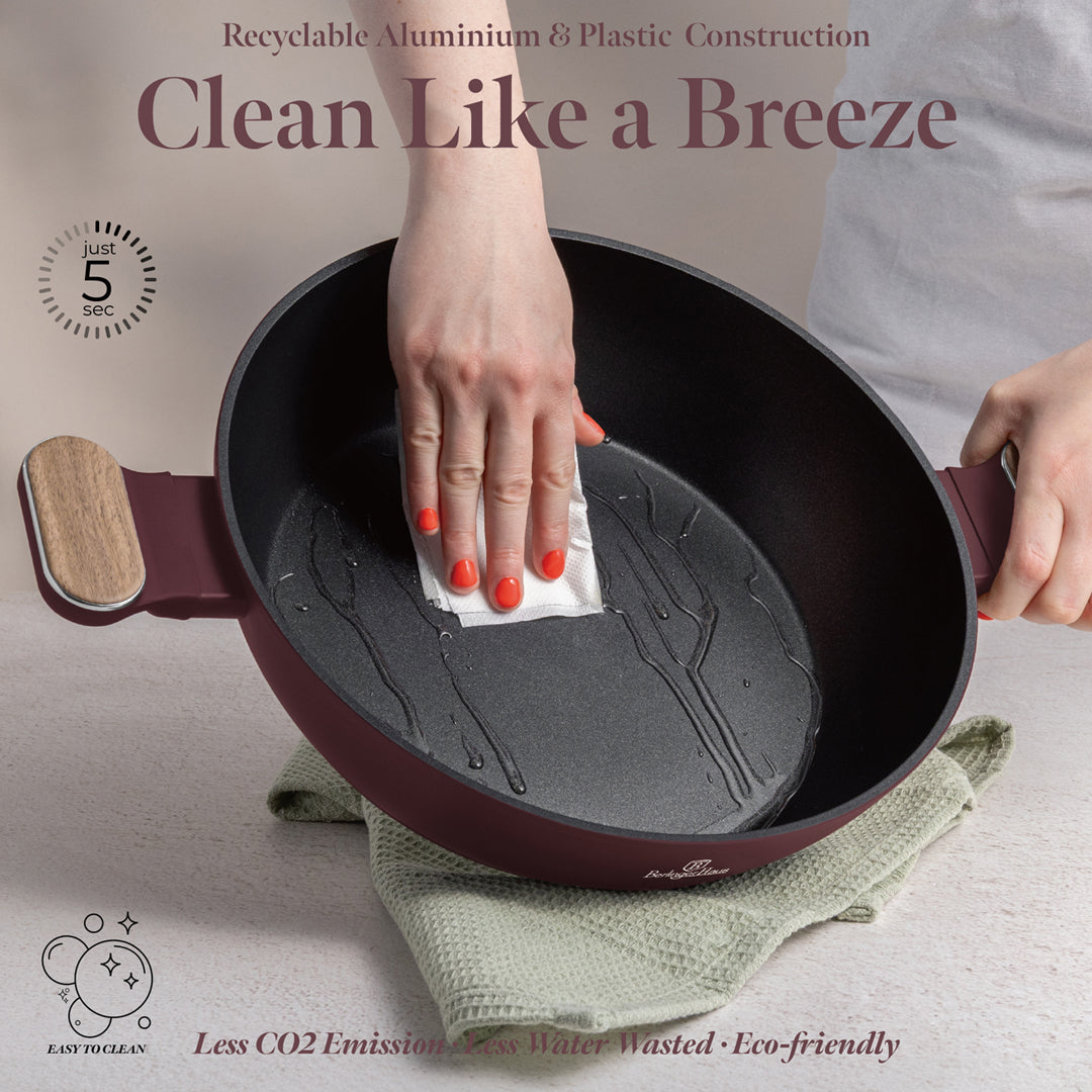 Berlinger Haus 28cm Titan Pro Non-Stick Coating Shallow Pot – Leonardo Nordic