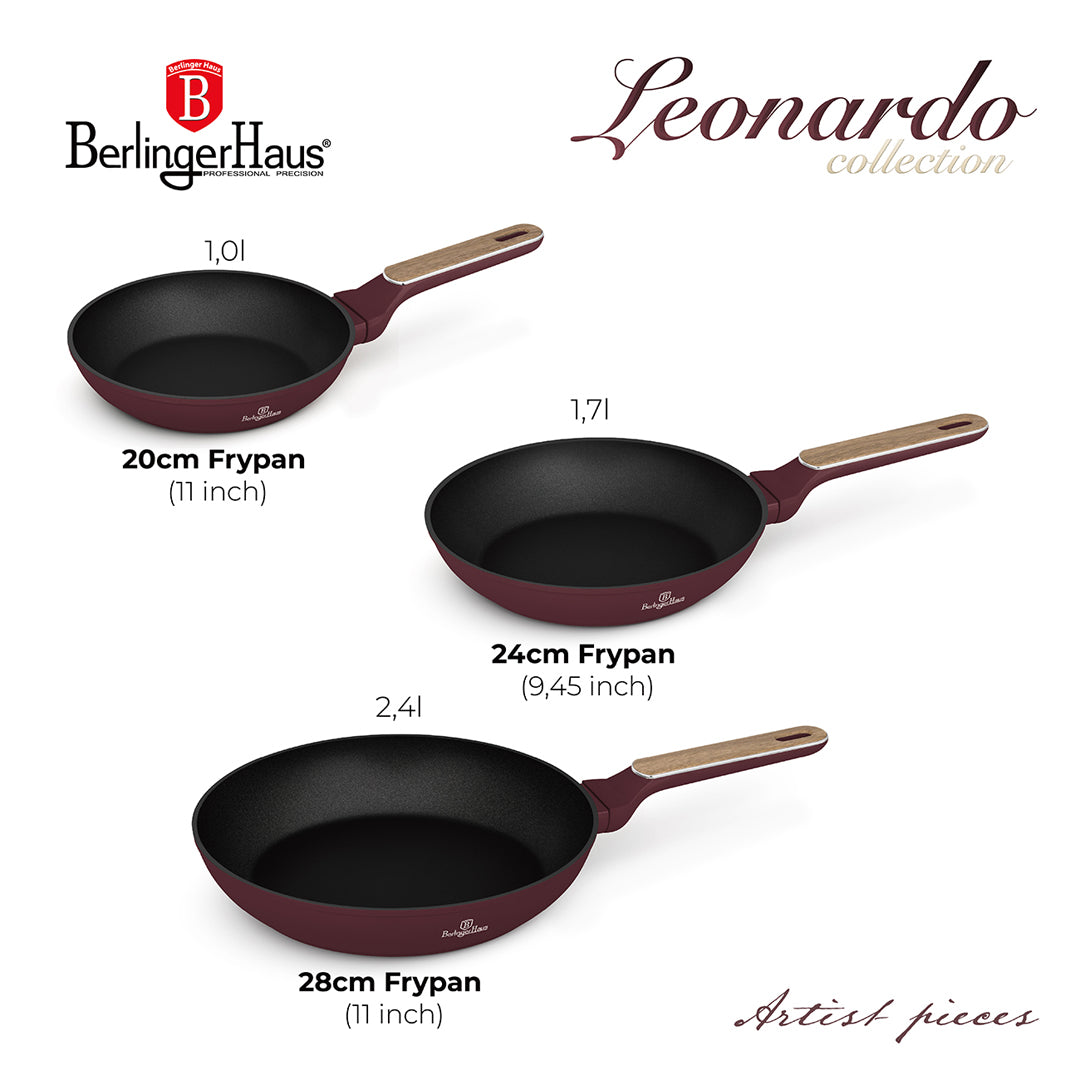 Berlinger Haus 3-Piece Titan Pro Non-Stick Coating Frypan Set – Leonardo Nordic