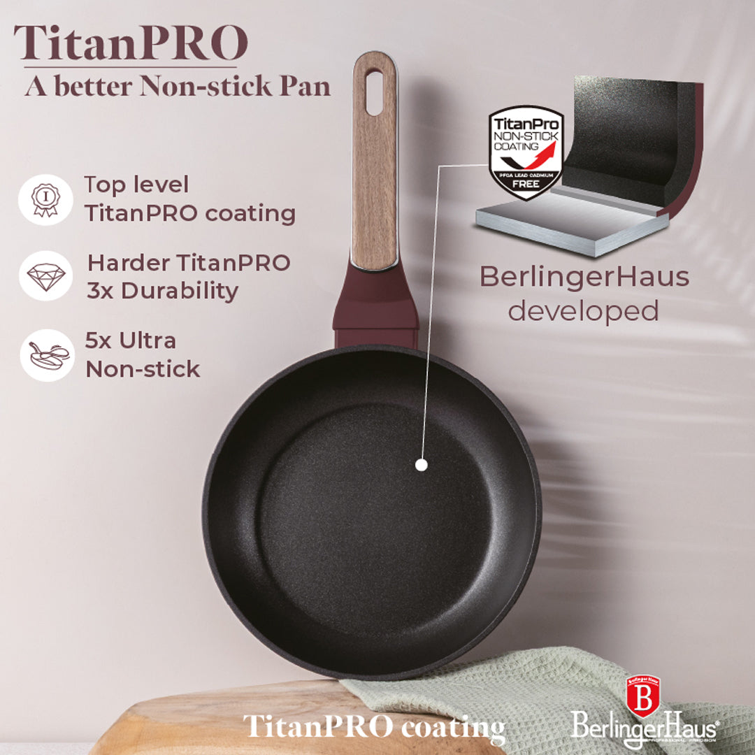 Berlinger Haus 3-Piece Titan Pro Non-Stick Coating Frypan Set – Leonardo Nordic