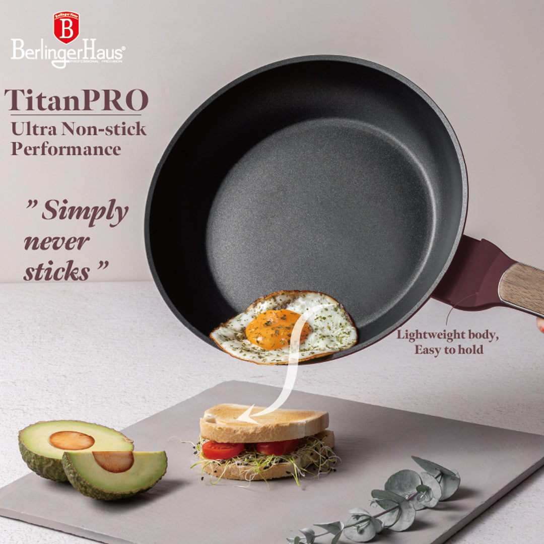 Berlinger Haus 4-Piece Titan Pro Non-Stick Coating Frypan Set - Leonardo Nordic