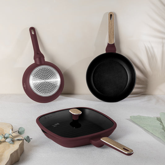 Berlinger Haus 4-Piece Titan Pro Non-Stick Coating Frypan Set - Leonardo Nordic
