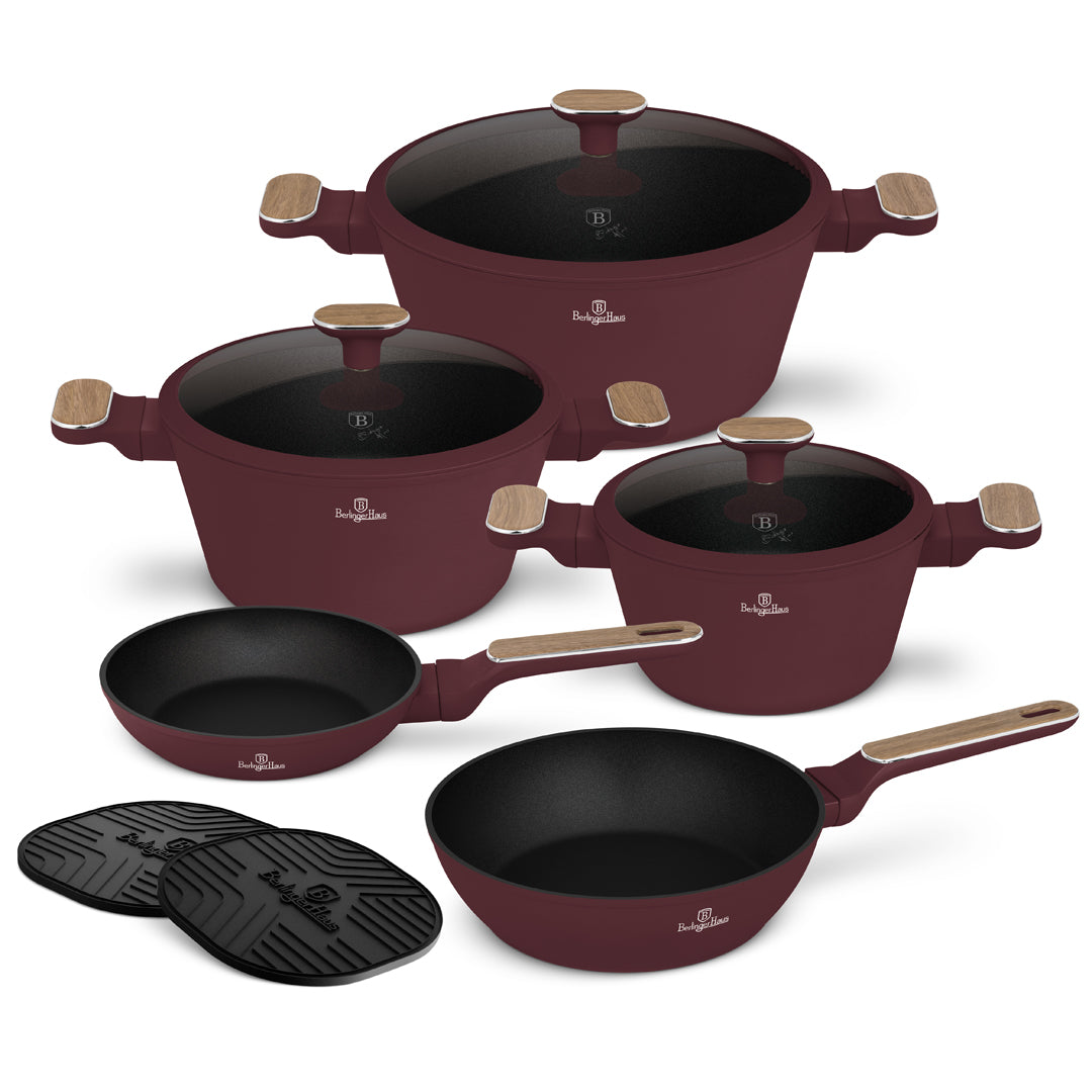 Berlinger Haus 10-Piece Titan Pro Non-Stick Coating Cookware Set – Leonardo Nordic