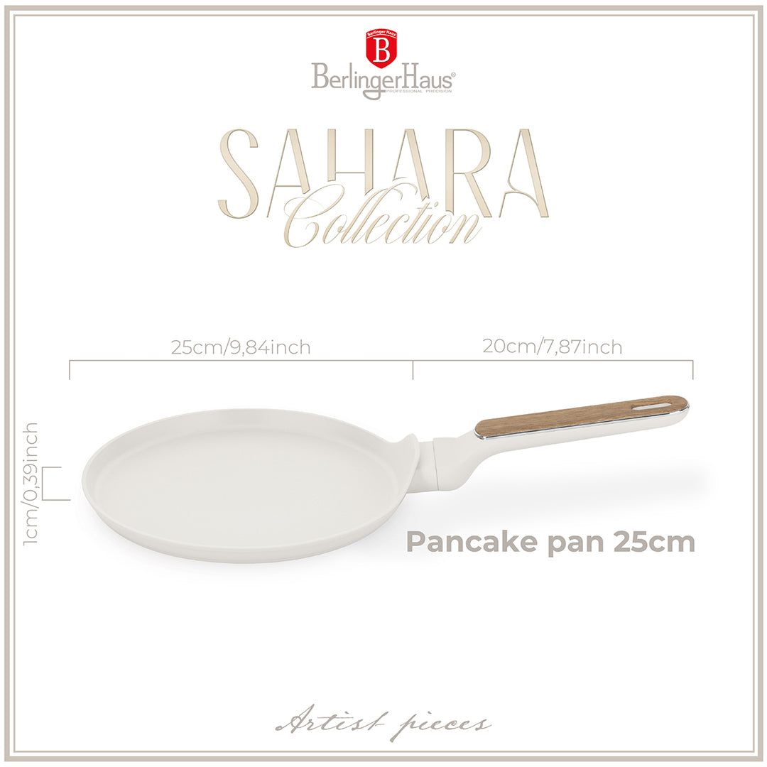 Berlinger Haus 25cm Titan Pro Non-Stick Coating Pancake Pan – Sahara Nordic