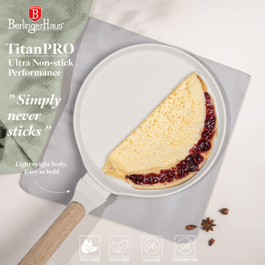 Berlinger Haus 25cm Titan Pro Non-Stick Coating Pancake Pan – Sahara Nordic