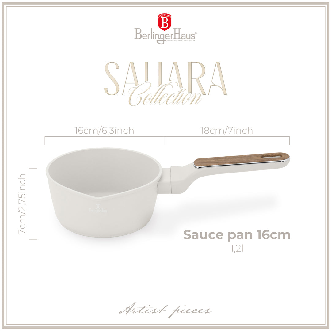 Berlinger Haus 16cm Titan Pro Non-Stick Coating Saucepan – Sahara Nordic
