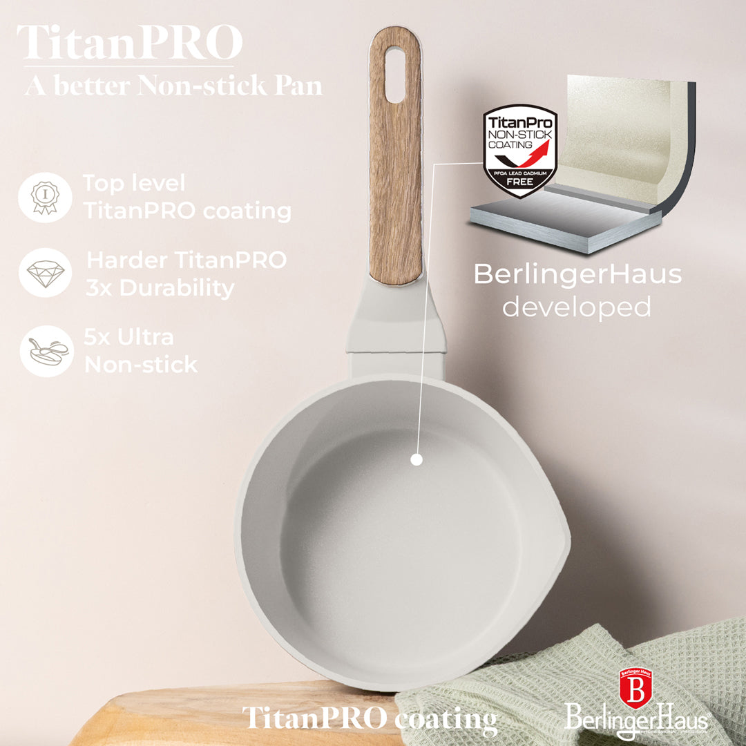 Berlinger Haus 16cm Titan Pro Non-Stick Coating Saucepan – Sahara Nordic