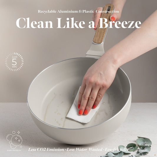 Berlinger Haus 26cm Titan Pro Non-Stick Coating Flip Frypan – Sahara Nordic