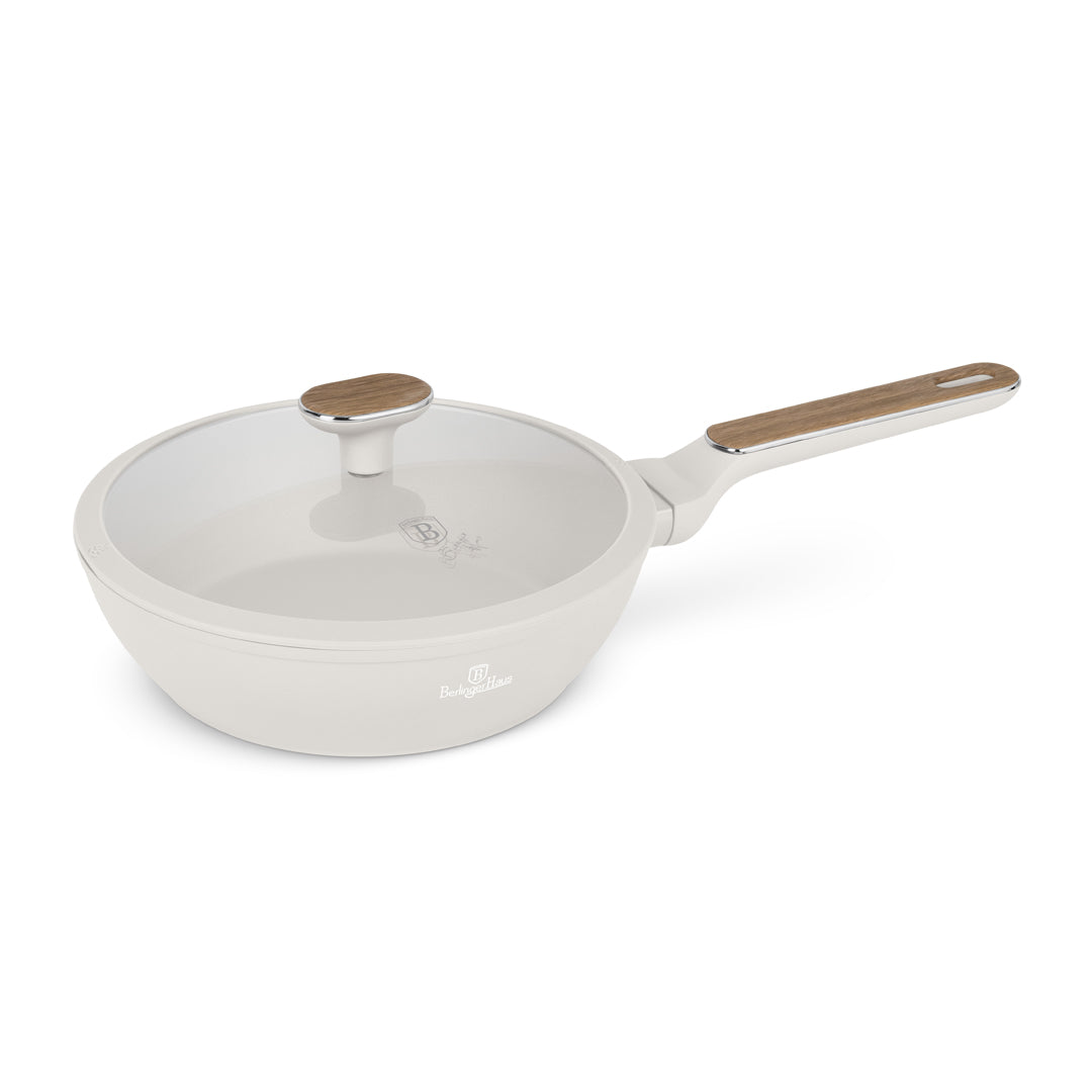 Berlinger Haus 24cm Titan Pro Non-Stick Coating Deep Frypan - Sahara Nordic