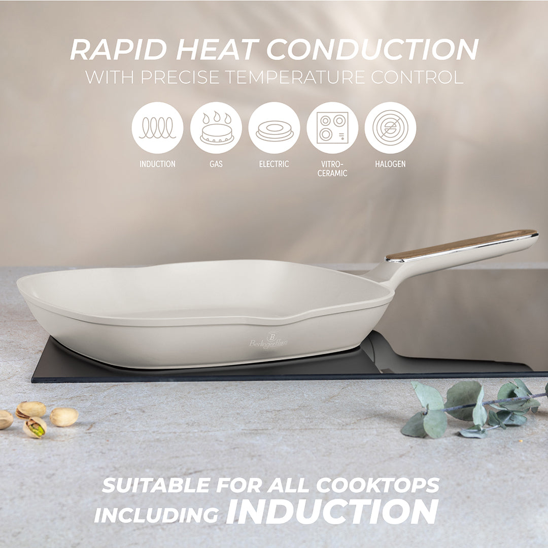 Berlinger Haus 28cm Titan Pro Non-Stick Coating Grill Pan – Sahara Nordic