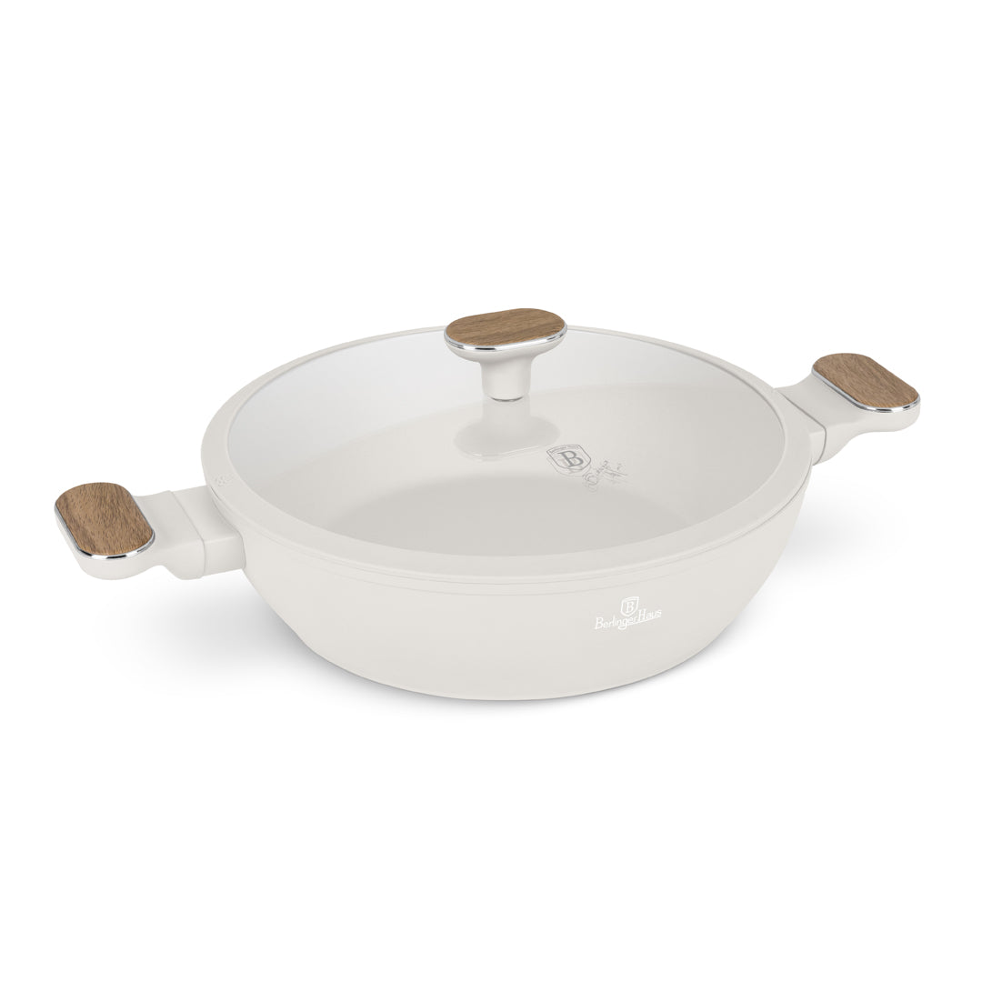 Berlinger Haus 28cm Titan Pro Non-Stick Coating Shallow Pot – Sahara Nordic