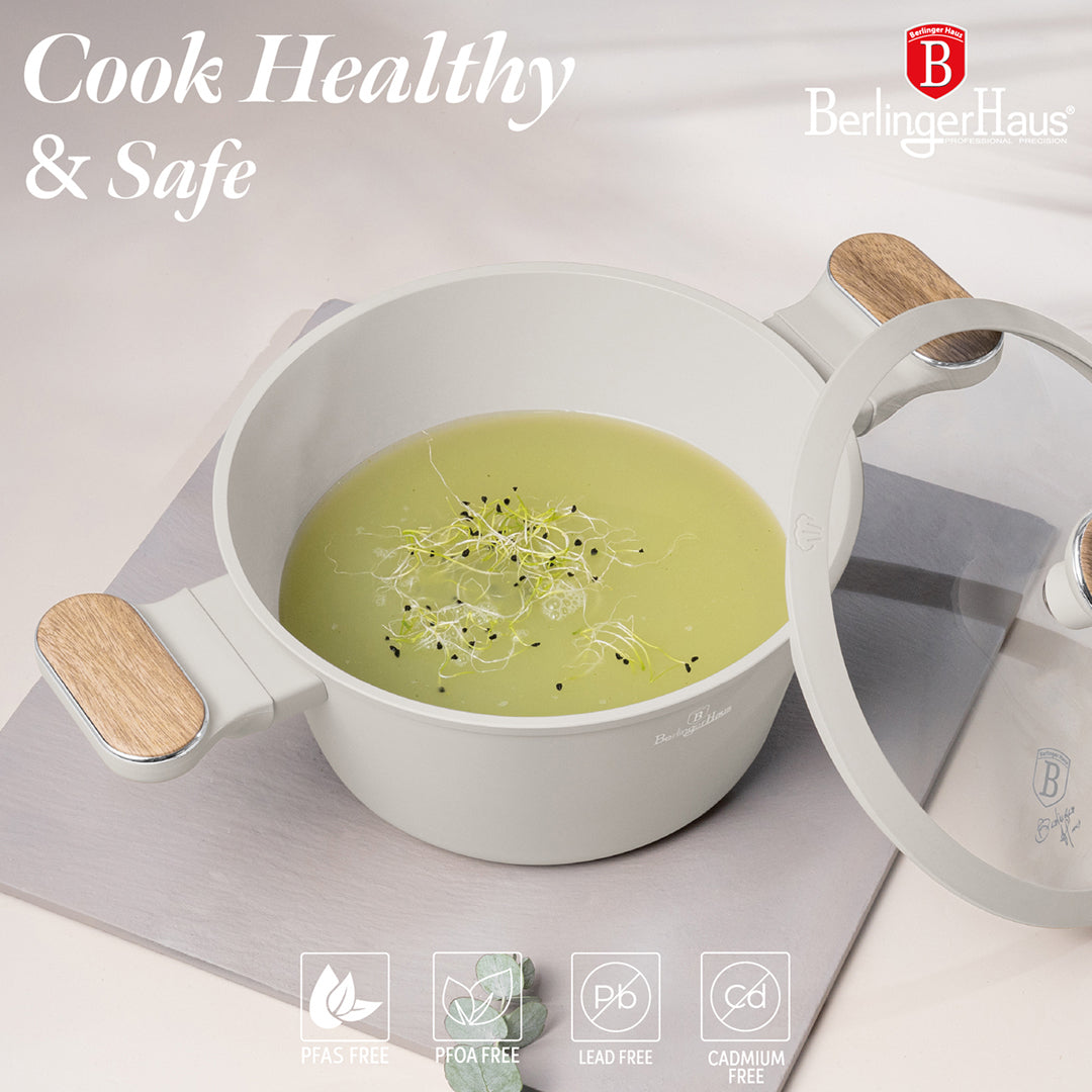 Berlinger Haus 20cm Titan Pro Non-Stick Coating Casserole – Sahara Nordic