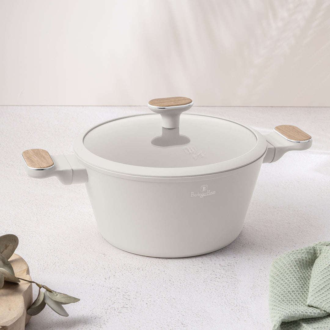Berlinger Haus 24cm Titan Pro Non-Stick Coating Casserole - Sahara Nordic