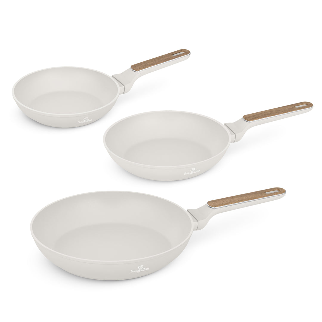 Berlinger Haus 3-Piece Titan Pro Non-Stick Coating Frypan Set – Sahara Nordic