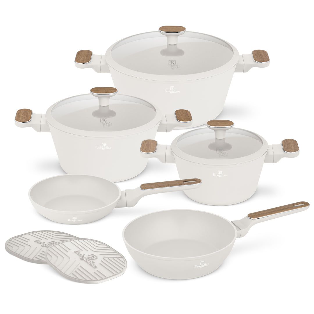 Berlinger Haus 10-Piece Titan Pro Non-Stick Coating Cookware Set – Sah