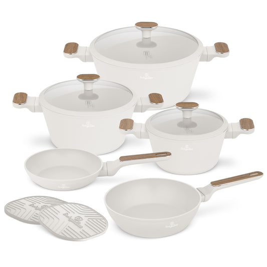 Berlinger Haus 10-Piece Titan Pro Non-Stick Coating Cookware Set – Sahara Nordic