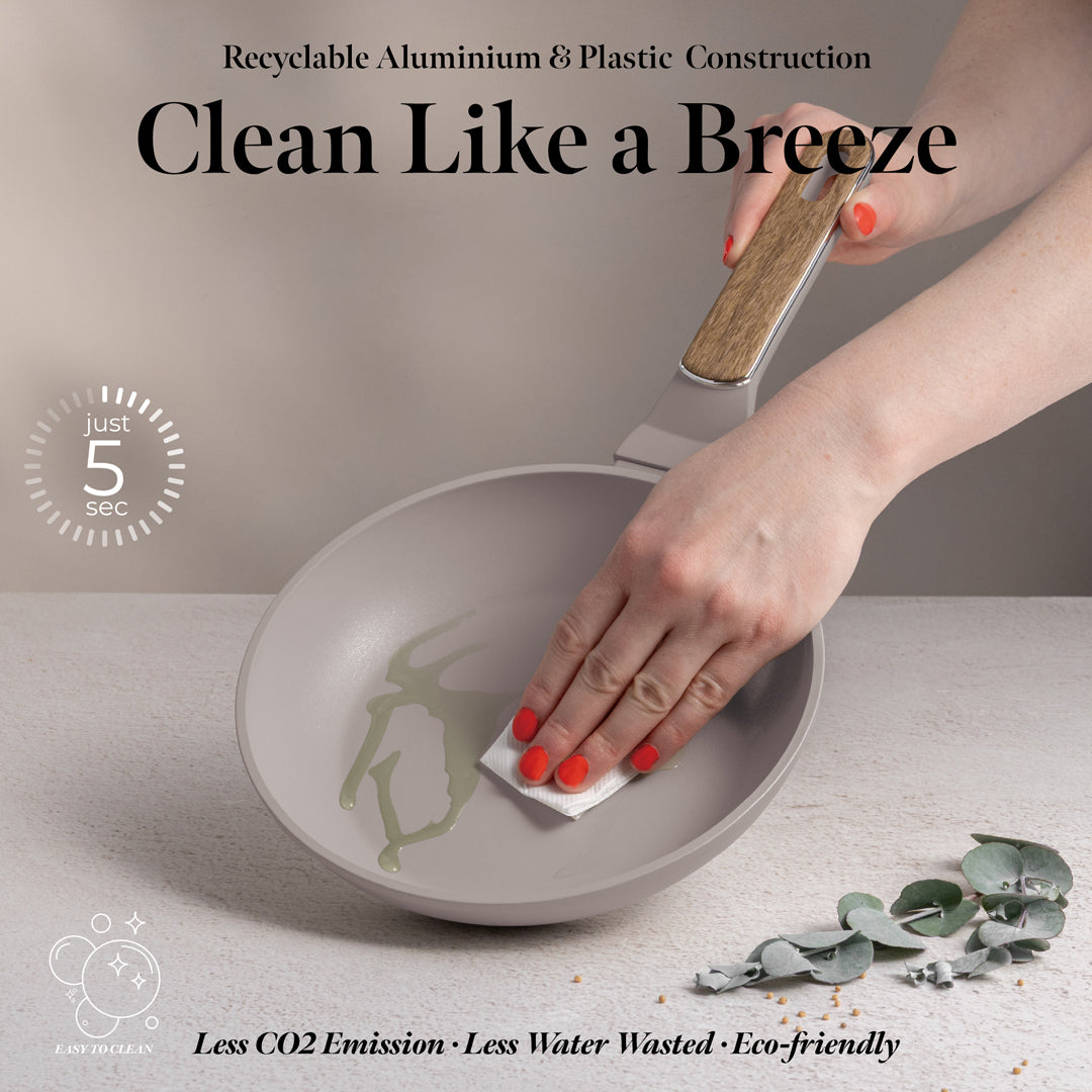 Berlinger Haus 20cm Titan Pro Non-Stick Coating Frypan – Taupe Nordic