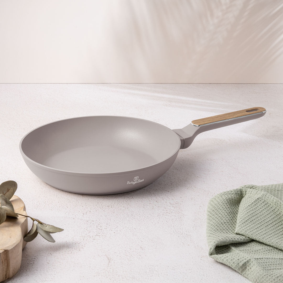 Berlinger Haus 28cm Titan Pro Non-Stick Coating Frypan – Taupe Nordic