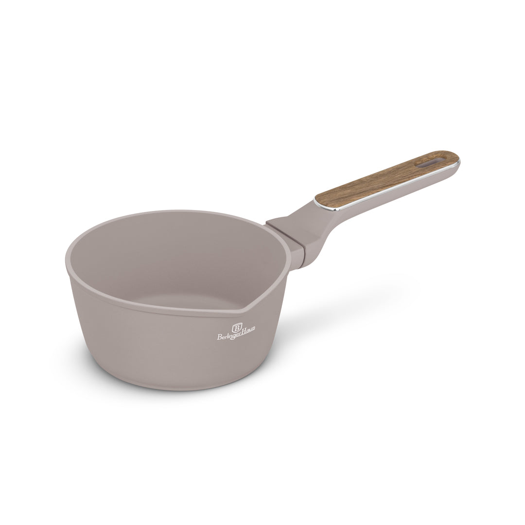 Berlinger Haus 16cm Titan Pro Non-Stick Coating Saucepan – Taupe Nordic