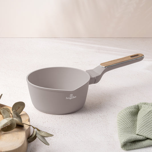 Berlinger Haus 16cm Titan Pro Non-Stick Coating Saucepan – Taupe Nordic