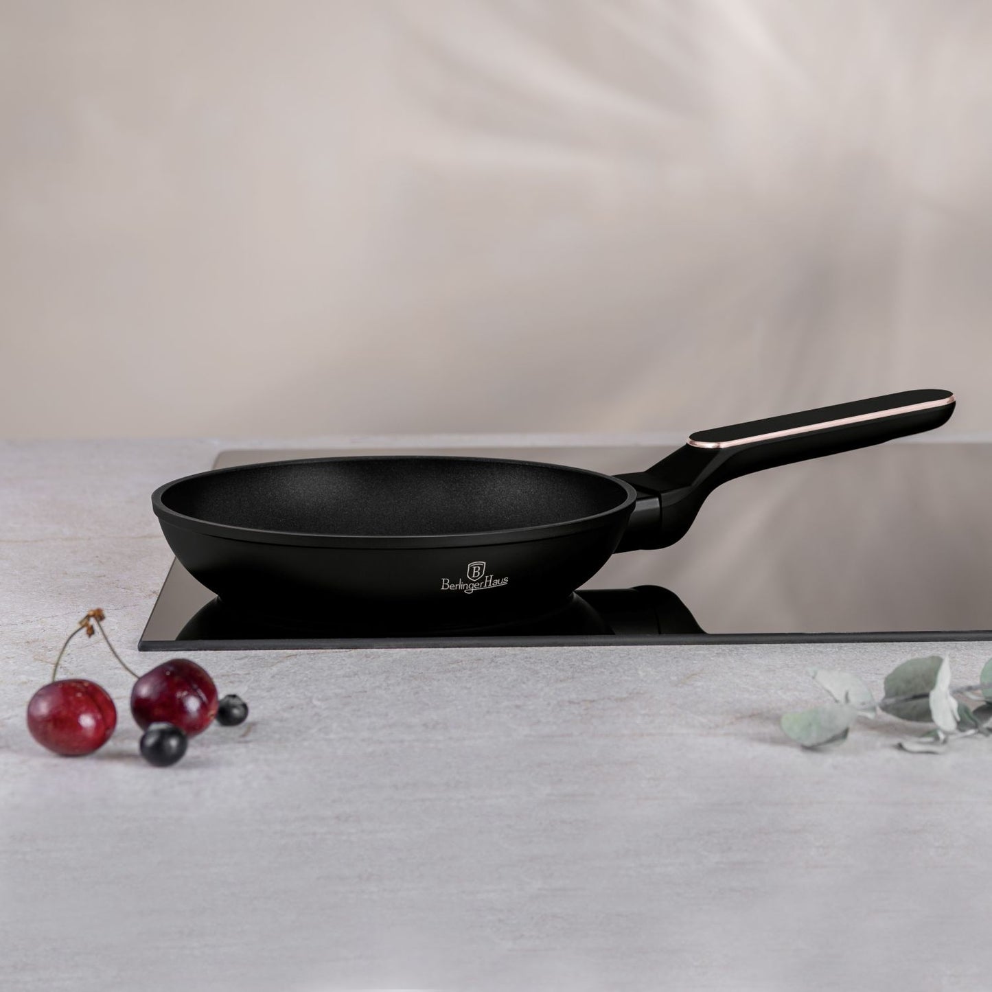 Berlinger Haus 20cm Titan Pro Non-Stick Coating Frypan - Black Rose