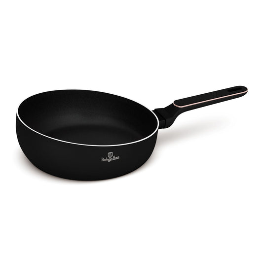 Berlinger Haus 26cm Titan Pro Non-Stick Coating Flip Frypan - Black Rose