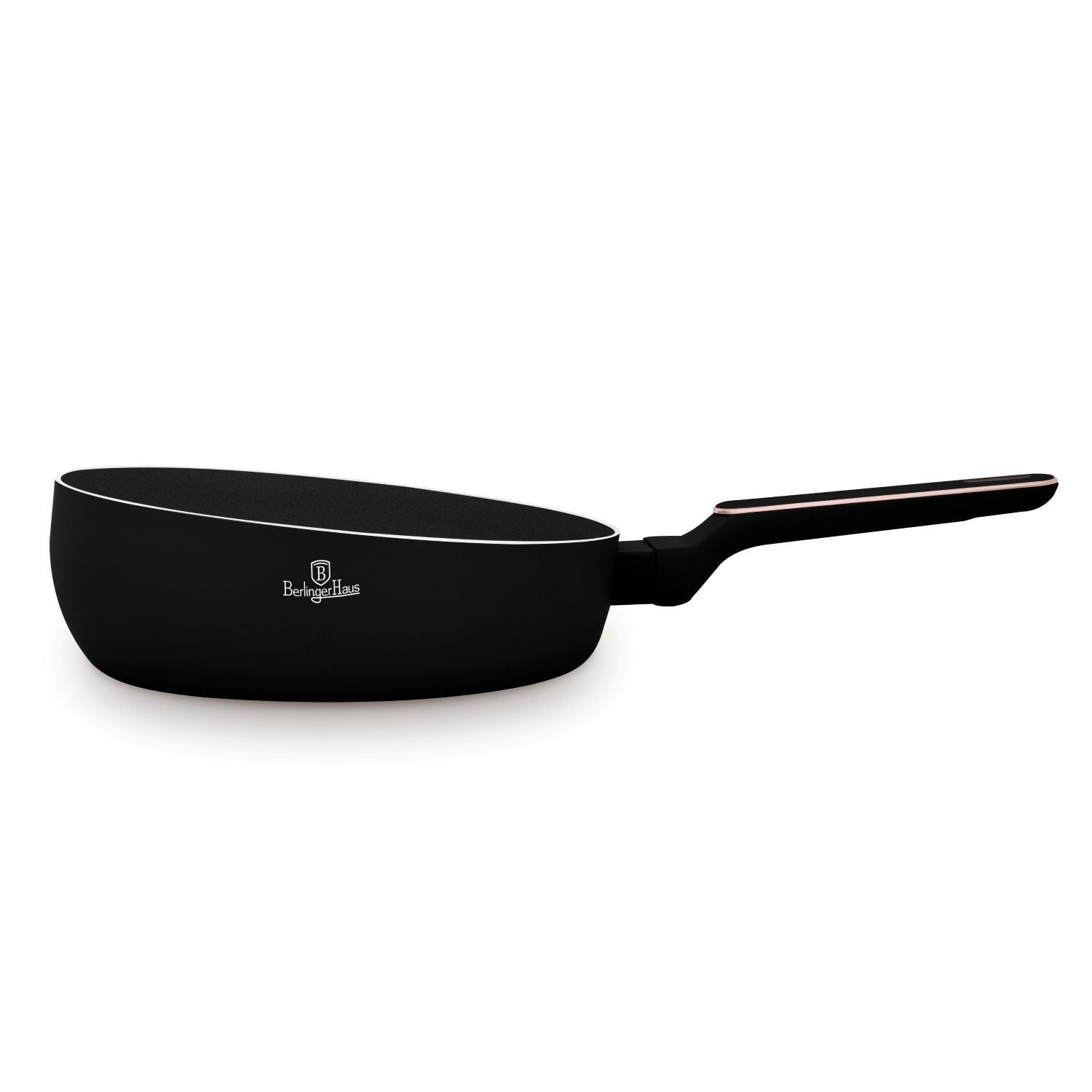 Berlinger Haus 26cm Titan Pro Non-Stick Coating Flip Frypan - Black Rose
