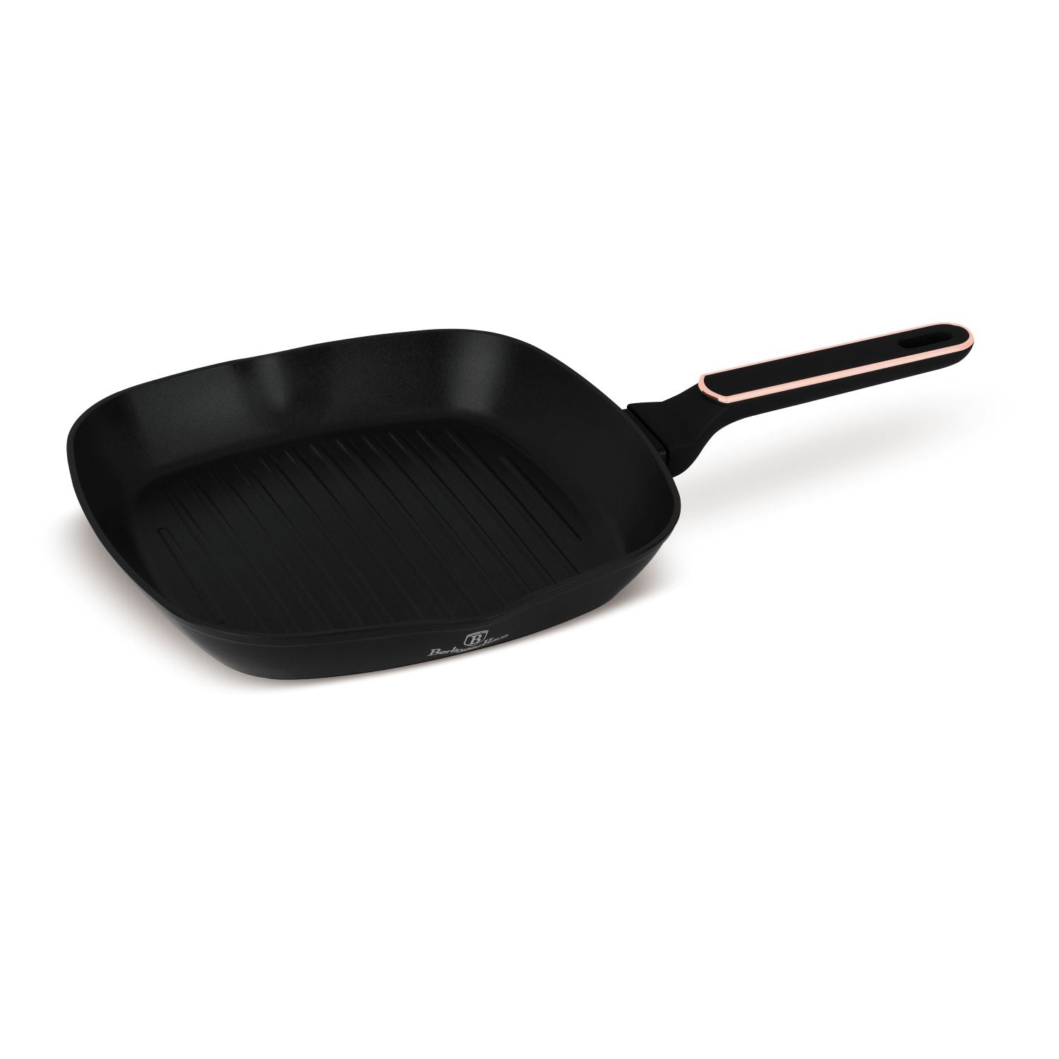 Berlinger Haus 28cm Titan Pro Non-Stick Coating Grill pan - Black Rose