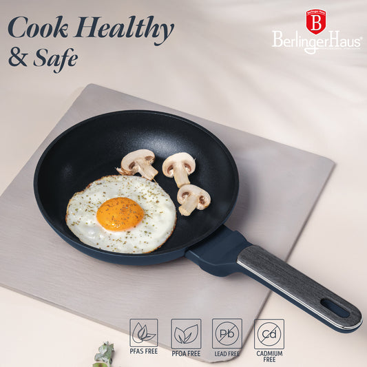 Berlinger Haus 20cm Titan Pro Non-Stick Coating Fry Pan - Deep Sea