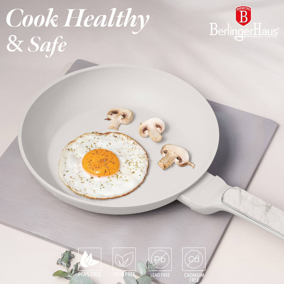 Berlinger Haus 24cm Titan Pro Non-Stick Coating Frypan – Sahara Marble